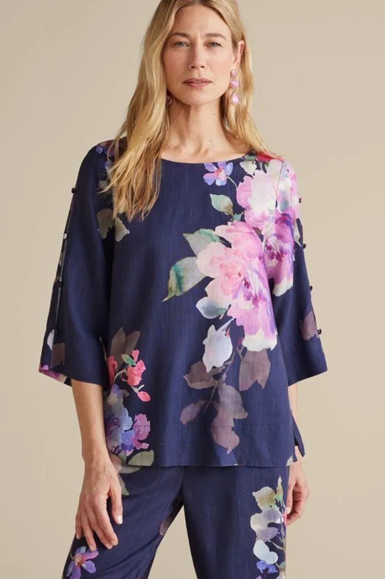 Blusa Lizette de Soft Surroundings - Comodidad y Elegancia en Prenda Esencial para Temporada | Diseño Exclusivo en Tops Femeninos