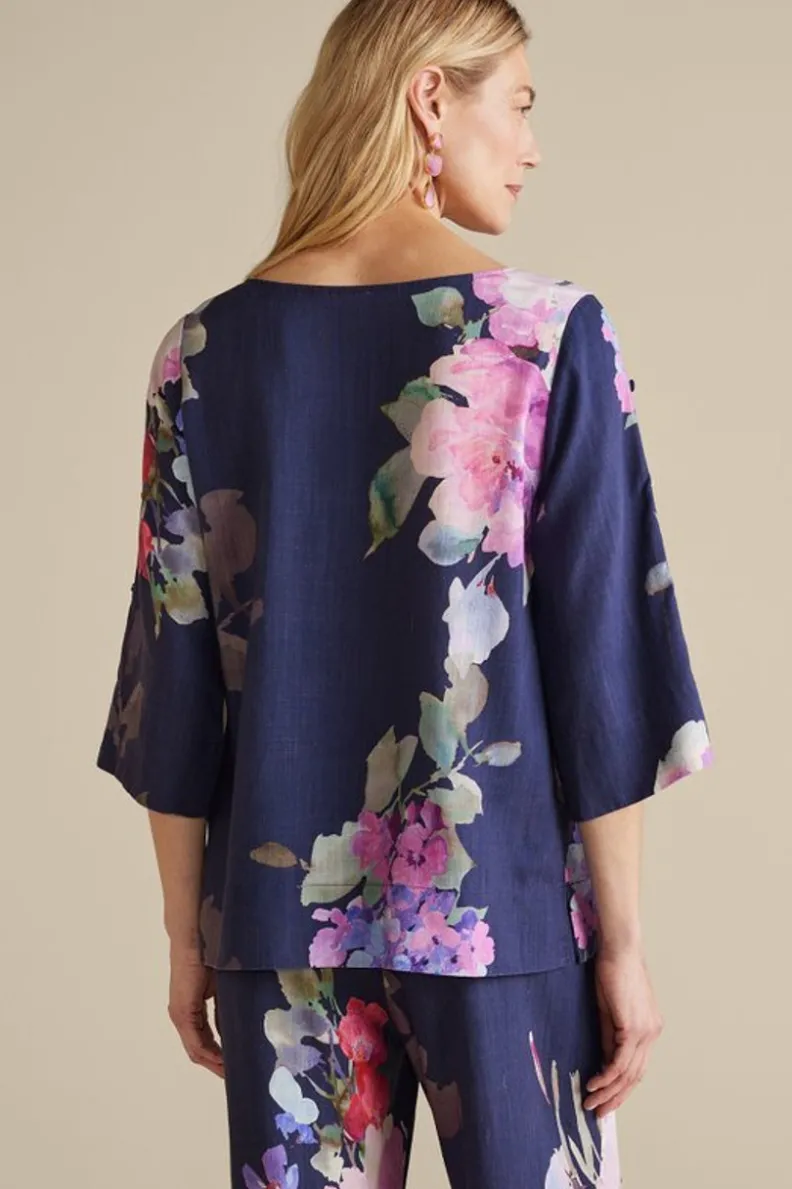 Blusa Lizette de Soft Surroundings - Comodidad y Elegancia en Prenda Esencial para Temporada | Diseño Exclusivo en Tops Femeninos