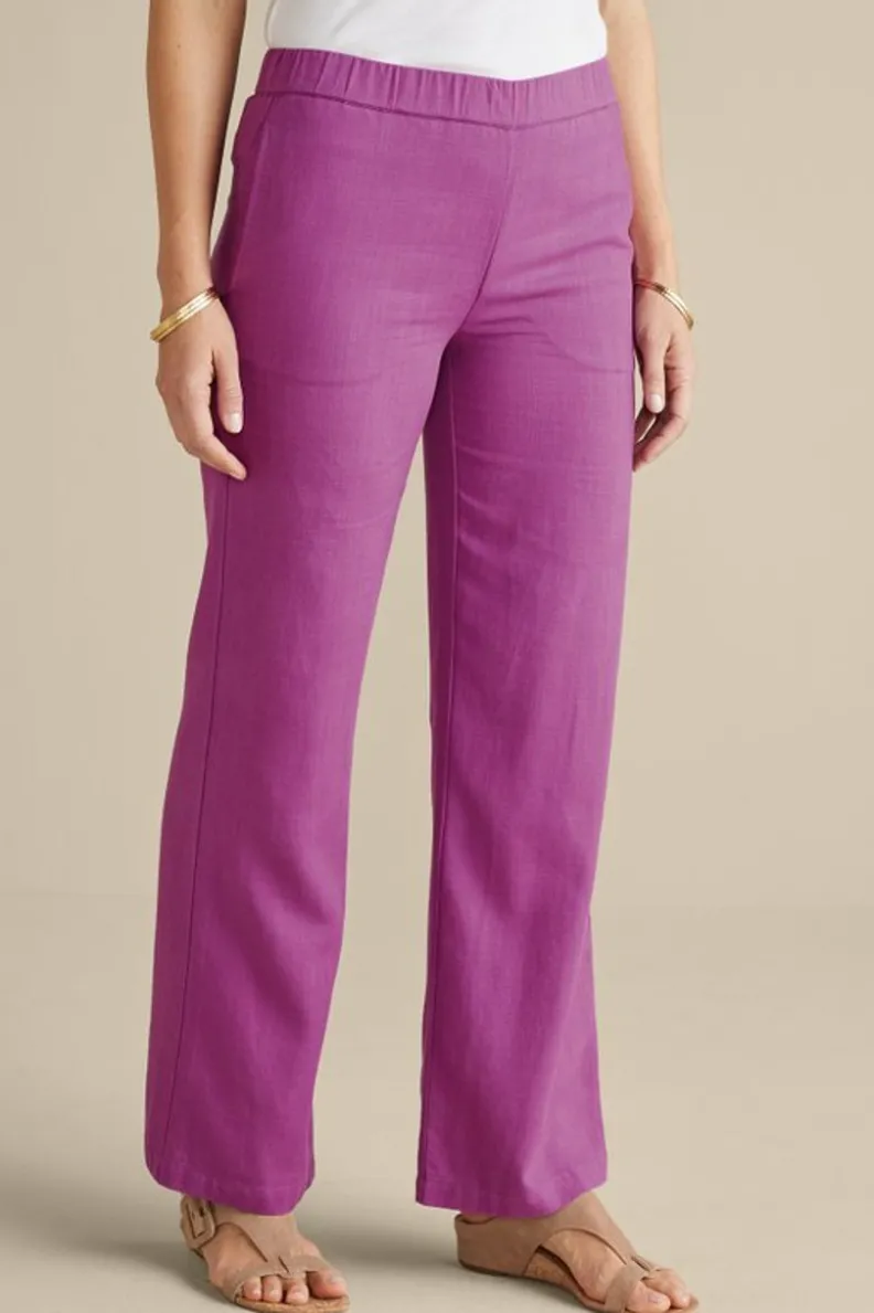 Pantalón Elegante Lizette - Comodidad Suprema con Corte Bota Ancha de Soft Surroundings