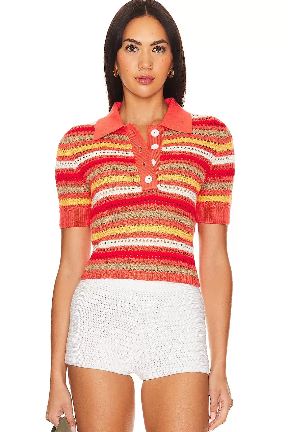 Polo Lucia de Lovers+Friends - Camiseta Casual para Looks Versátiles