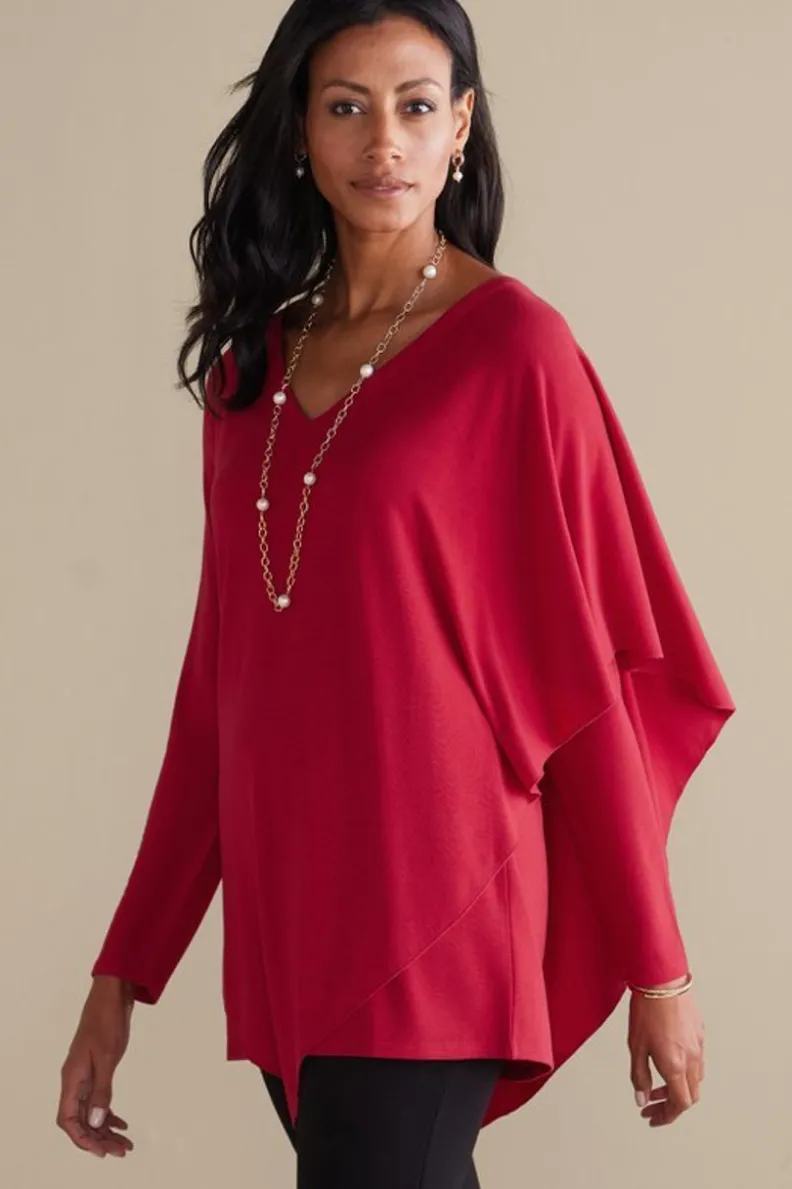 Blusa Madeline en tejido suave - Abrigo de punto con detalles acanalados para temporada de transición