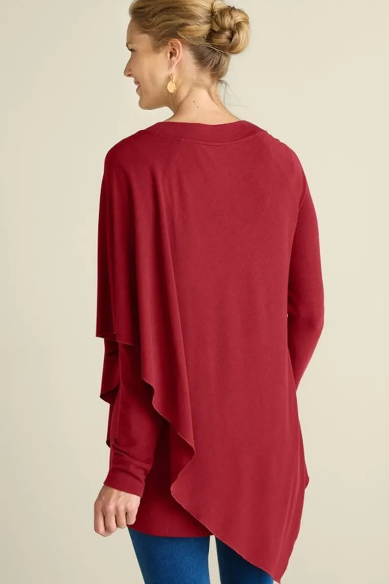 Elegante Túnica Madeline I de Soft Surroundings - Conjunto Versátil con Leggings para Looks Cómodos y Estilosos