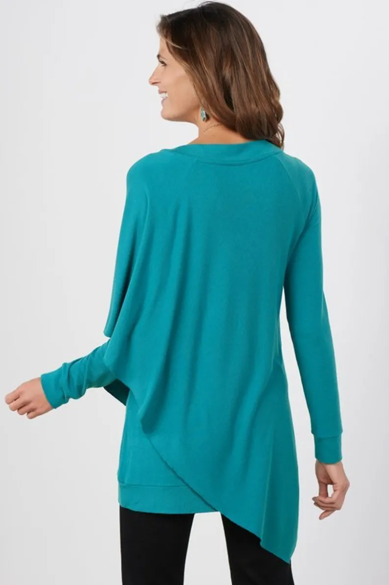 Elegante Túnica Madeline I de Soft Surroundings - Conjunto Versátil con Leggings para Looks Cómodos y Estilosos