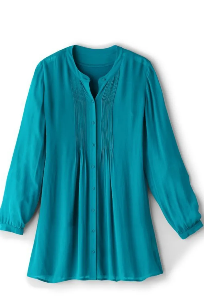 Blusas y Túnicas Versátiles - Conjunto Makara con Top Estiloso y Camiseta Cómoda de Soft Surroundings