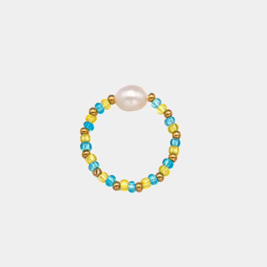Anillo de Perla Manihi con Detalles Exclusivos - Joyería Atolea a Precio Accesible