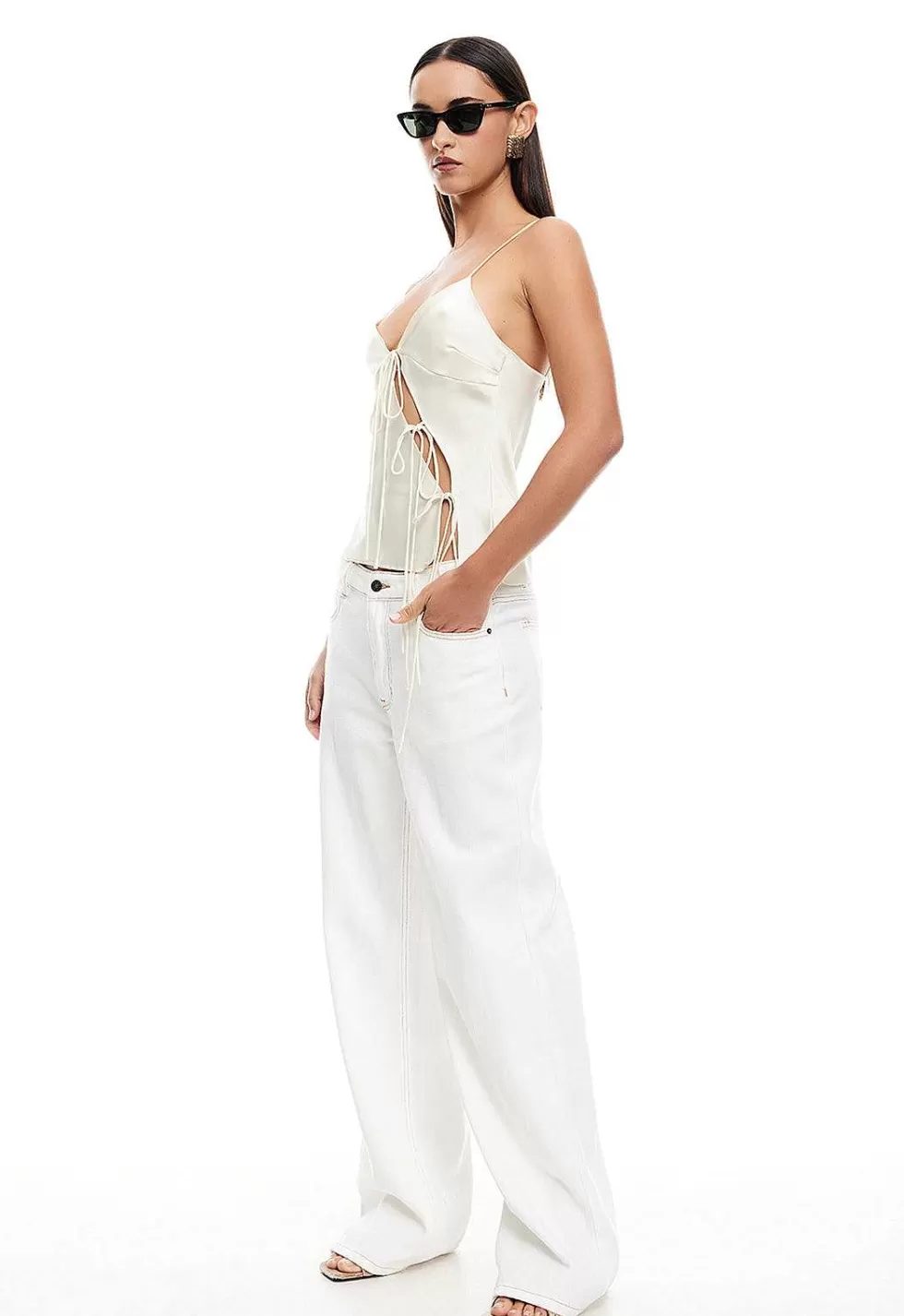 Sujetador Lioness Mariah con Detalle de Encaje - Top Algodón Premium Mujer | Oferta Temporada