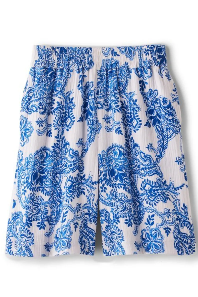 Bermudas Marilla de Gasa Livianas - Diseño Fresco para Verano por Soft Surroundings