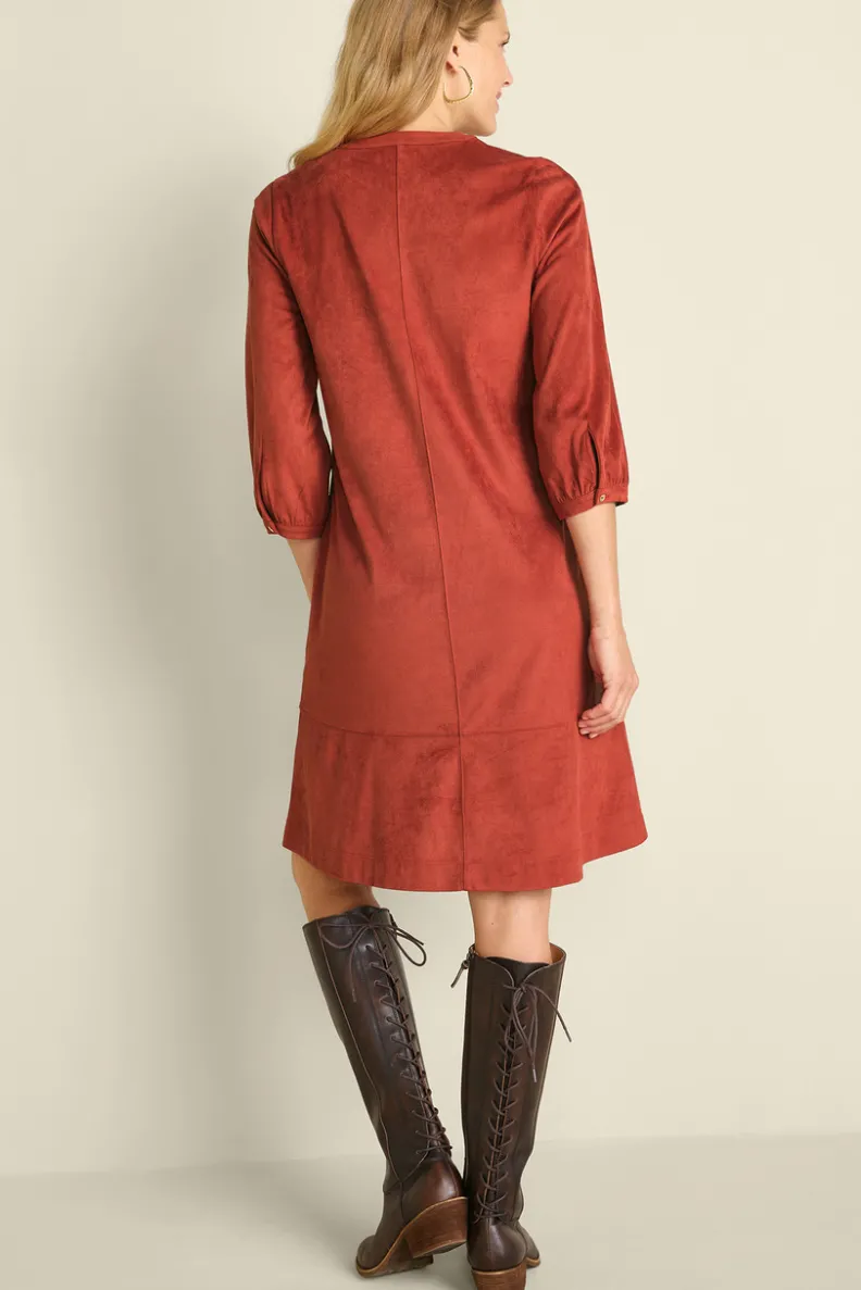 Vestido Martine en Piel Ecológica - Inspiración Bossa Nova para Otoño/Invierno (Soft Surroundings Collection)