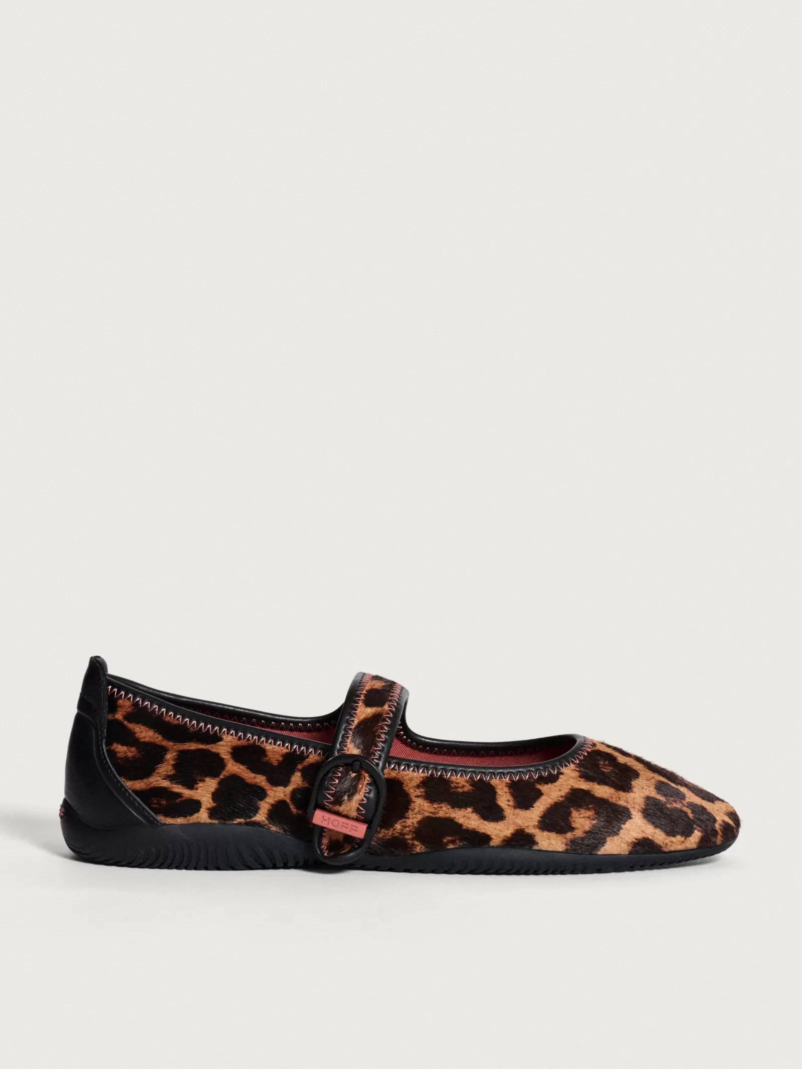 HOFF - Mary Jane Scala para Mujer: Zapatos Planos Cómodos con Estampado Exótico en Tono Tierra