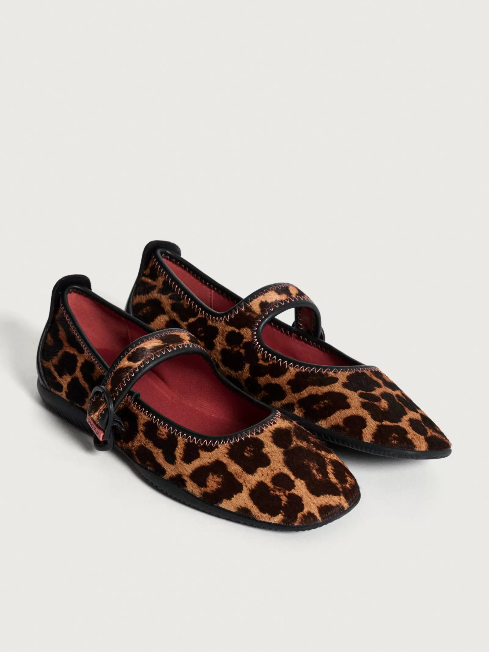 HOFF - Mary Jane Scala para Mujer: Zapatos Planos Cómodos con Estampado Exótico en Tono Tierra