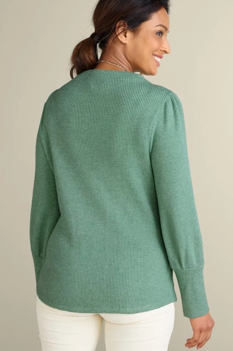 Jersey acanalado Melina: comodidad en tejido suave de Soft Surroundings