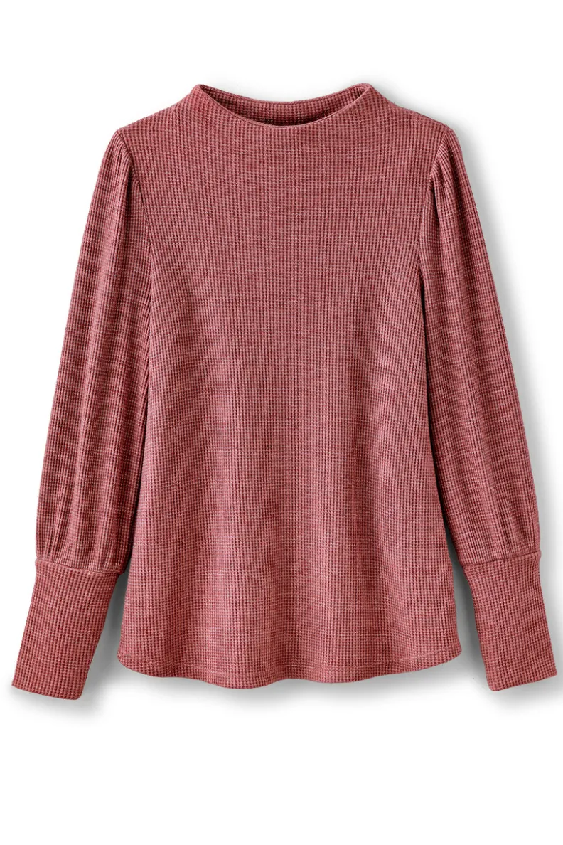 Jersey acanalado Melina: comodidad en tejido suave de Soft Surroundings