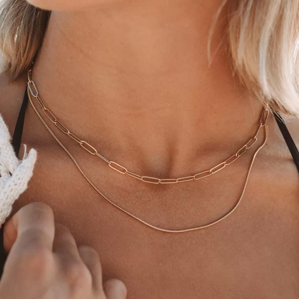 Collar Melrose Elegante con Diseño Multinivel - Joyería Atolea en Línea