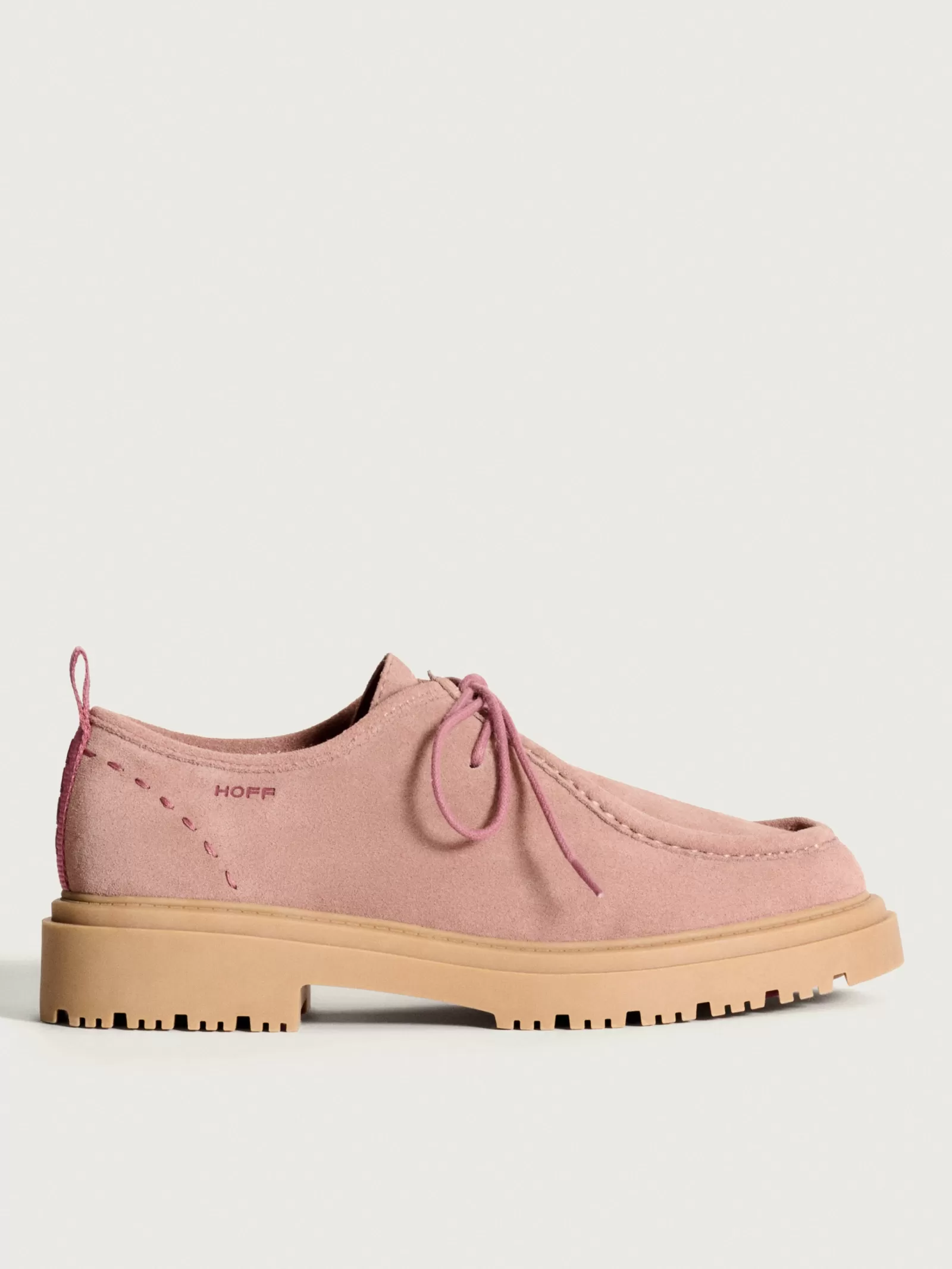 HOFF Mocasines Planos Modelo Concert - Zapatos Cómodos para Mujer en Rosa Suave
