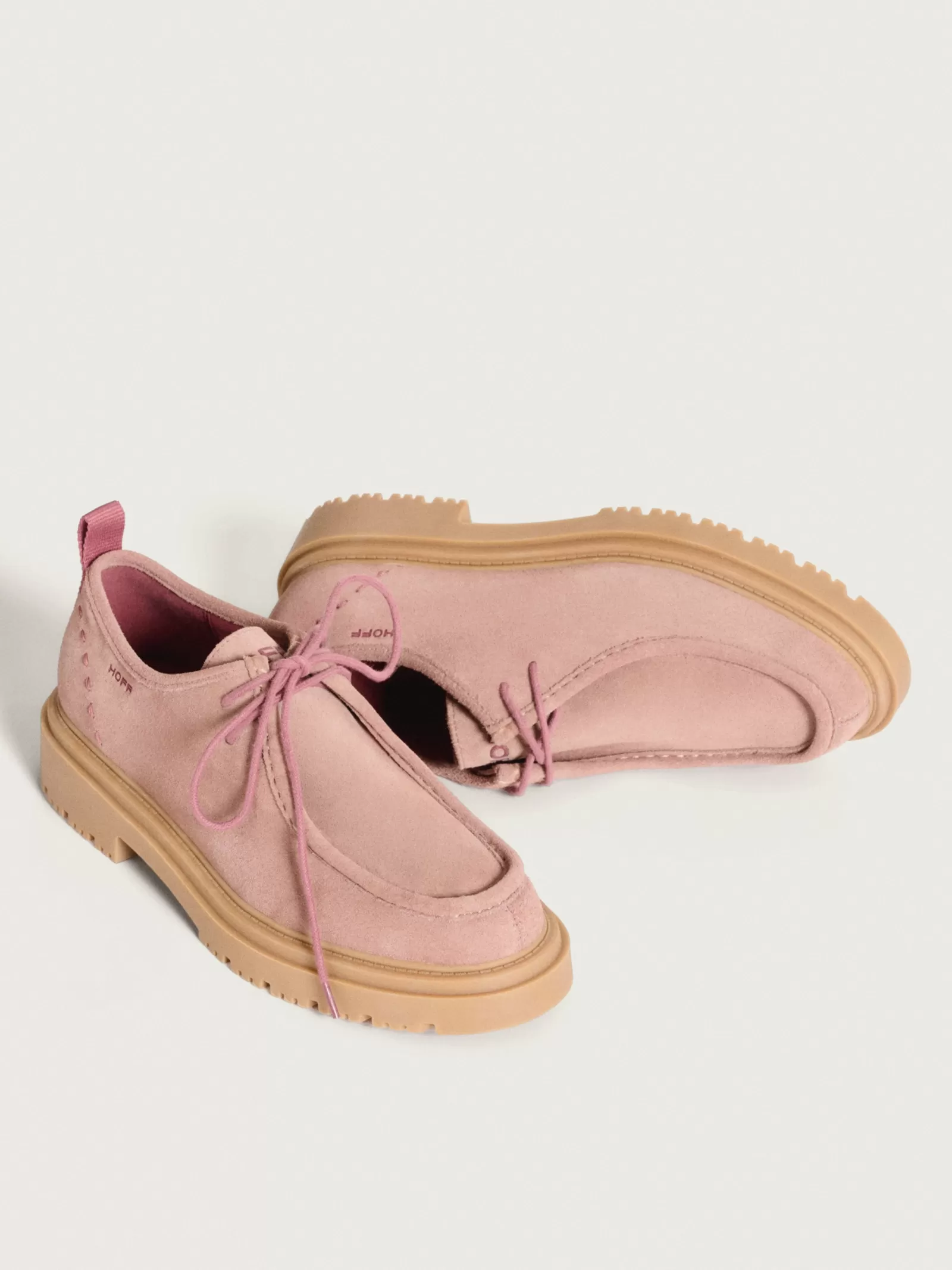 HOFF Mocasines Planos Modelo Concert - Zapatos Cómodos para Mujer en Rosa Suave
