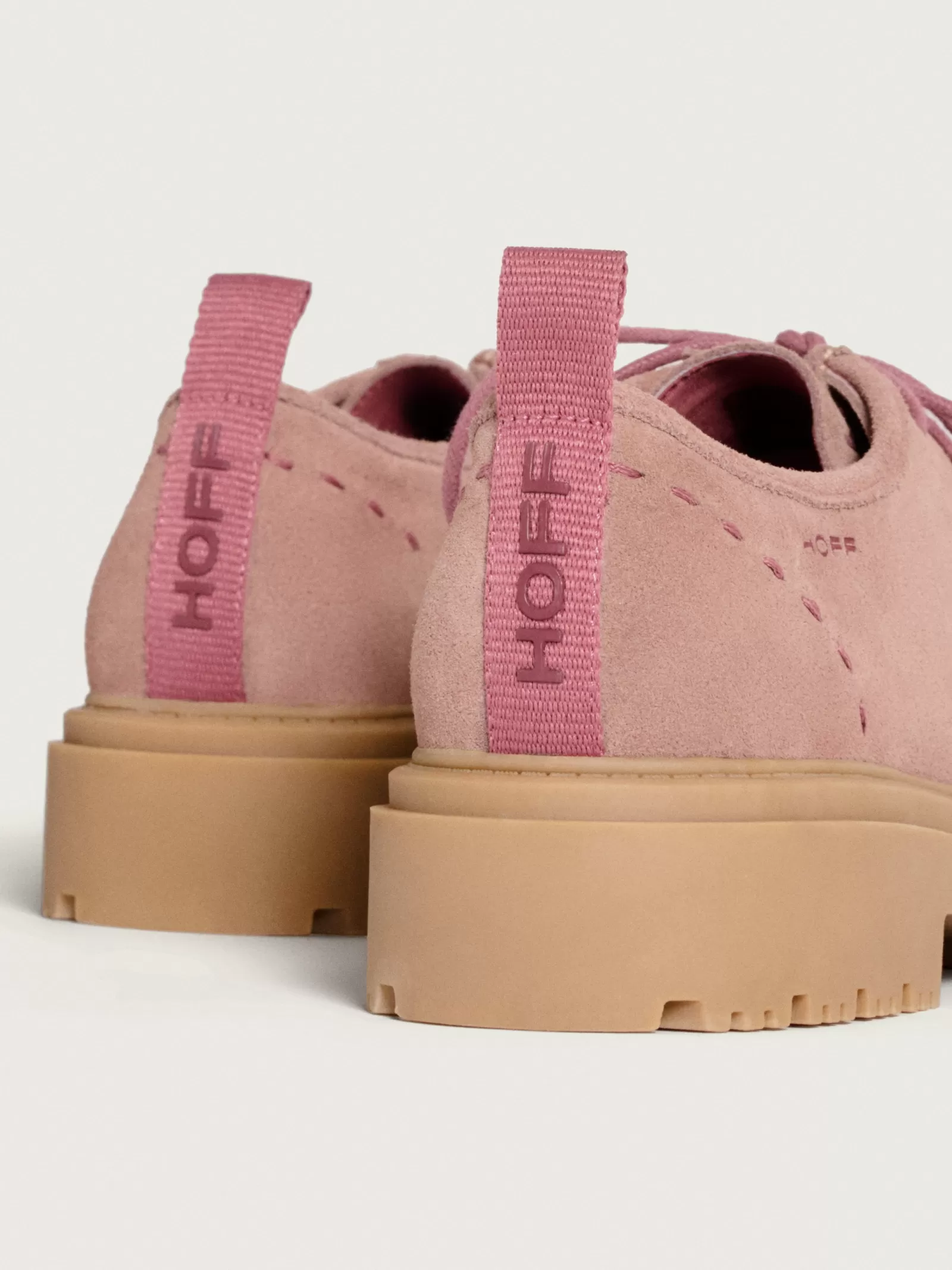 HOFF Mocasines Planos Modelo Concert - Zapatos Cómodos para Mujer en Rosa Suave