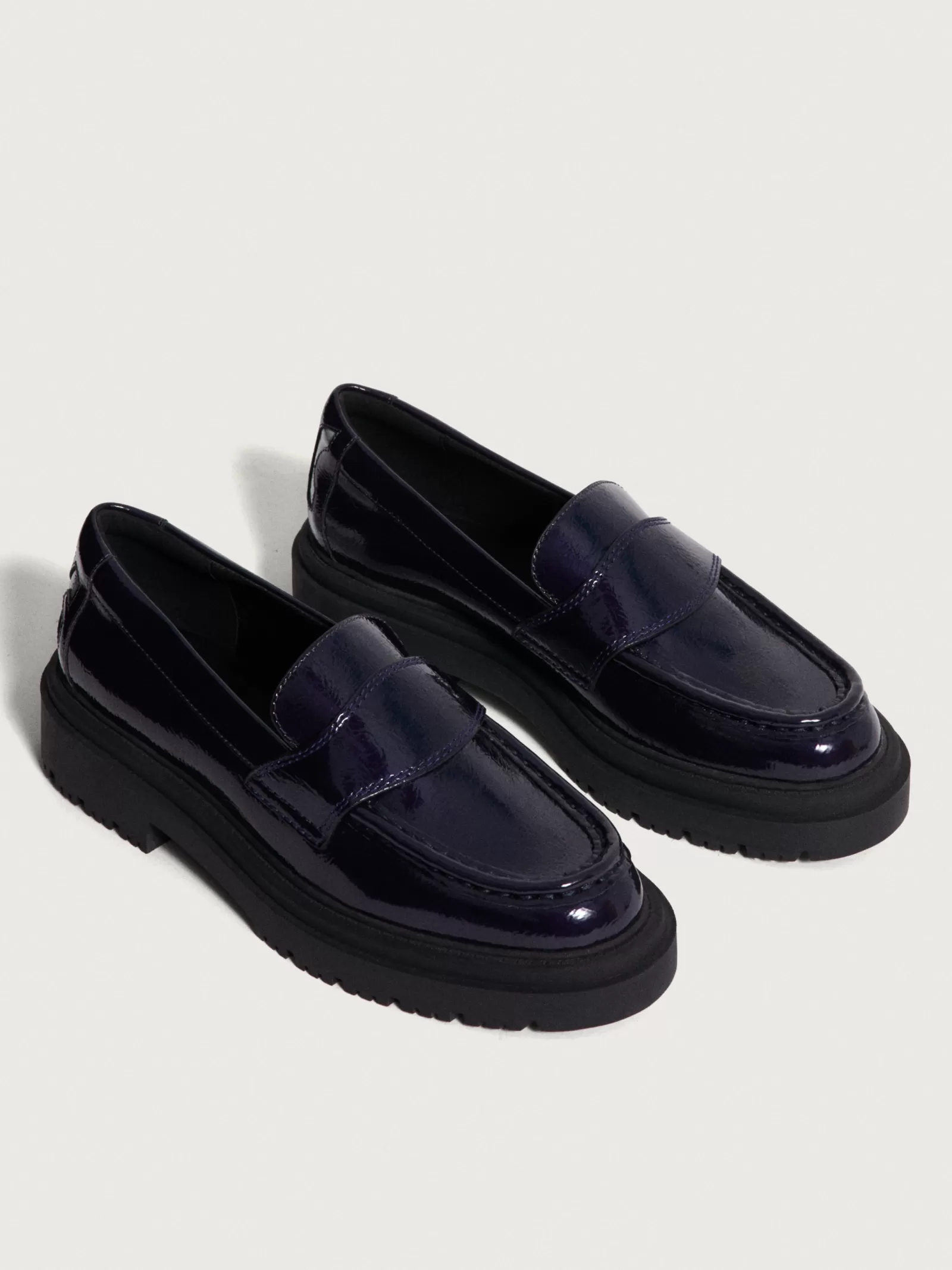 HOFF Zapatos Planos Comodos para Mujer - Mocasines Casuales Azul Marino con Diseño Ligero