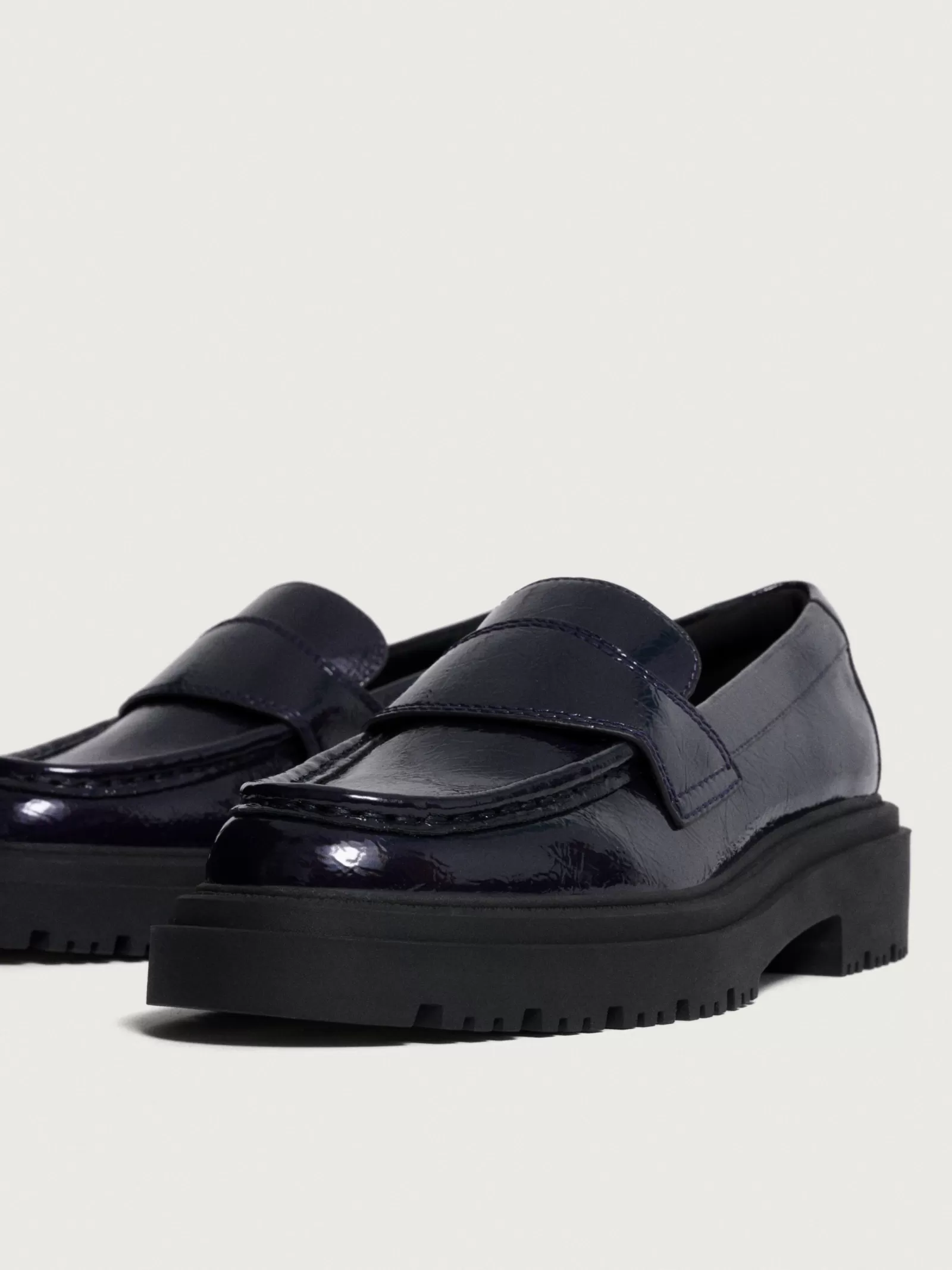 HOFF Zapatos Planos Comodos para Mujer - Mocasines Casuales Azul Marino con Diseño Ligero