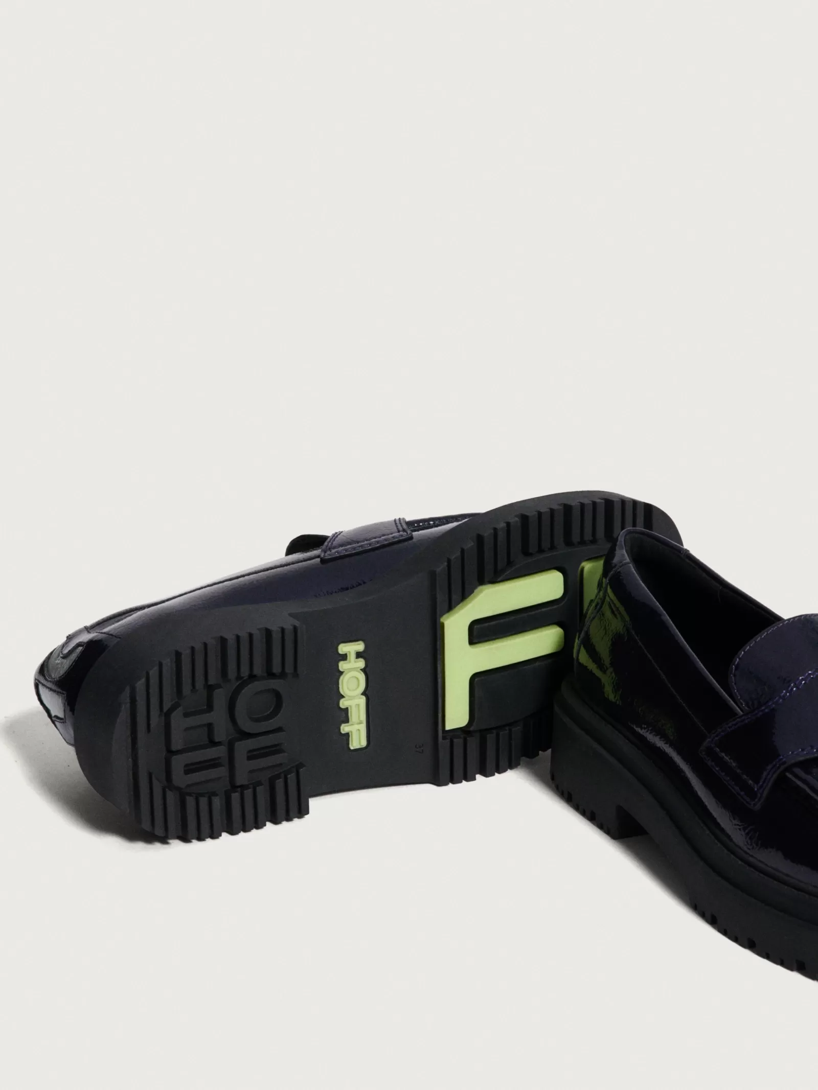 HOFF Zapatos Planos Comodos para Mujer - Mocasines Casuales Azul Marino con Diseño Ligero