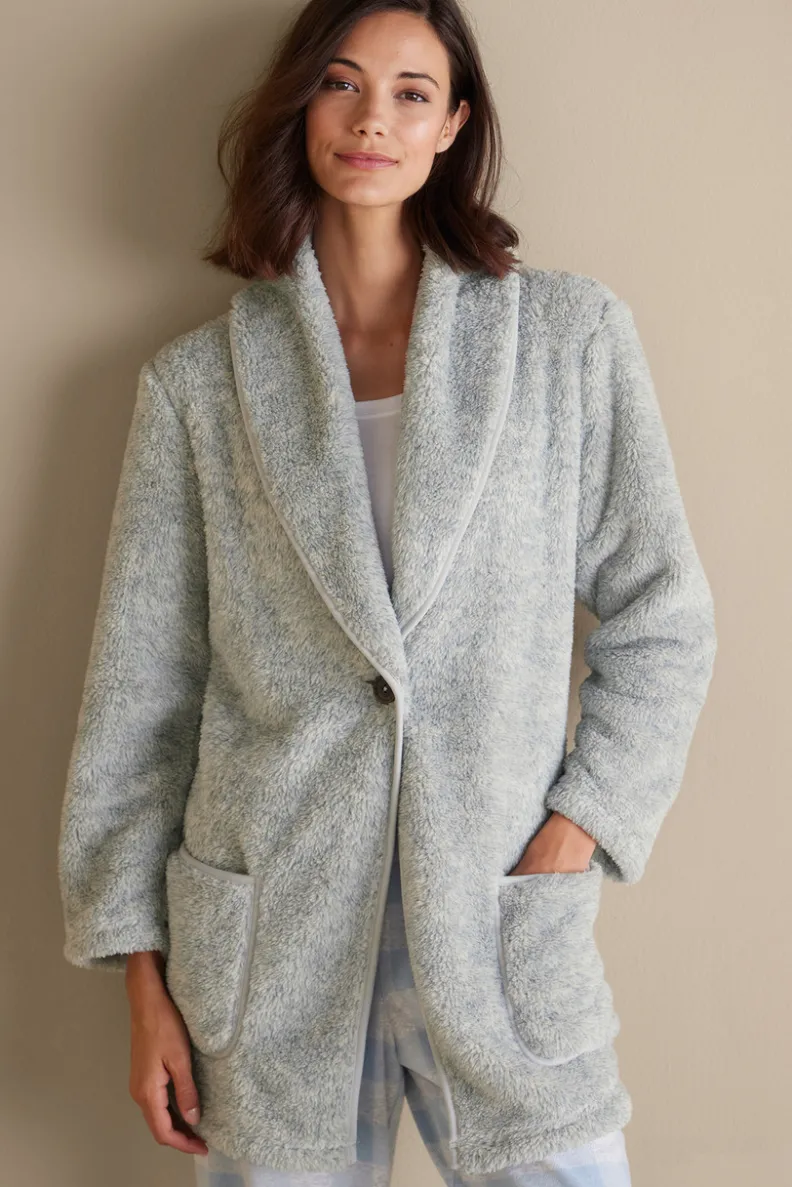 Abrigos y Chaquetas | Entornos Suaves - Cardigán Exquisito de Lujo, Abrigo de Punto Ultra Suave con Diseño Elegante para Mujer