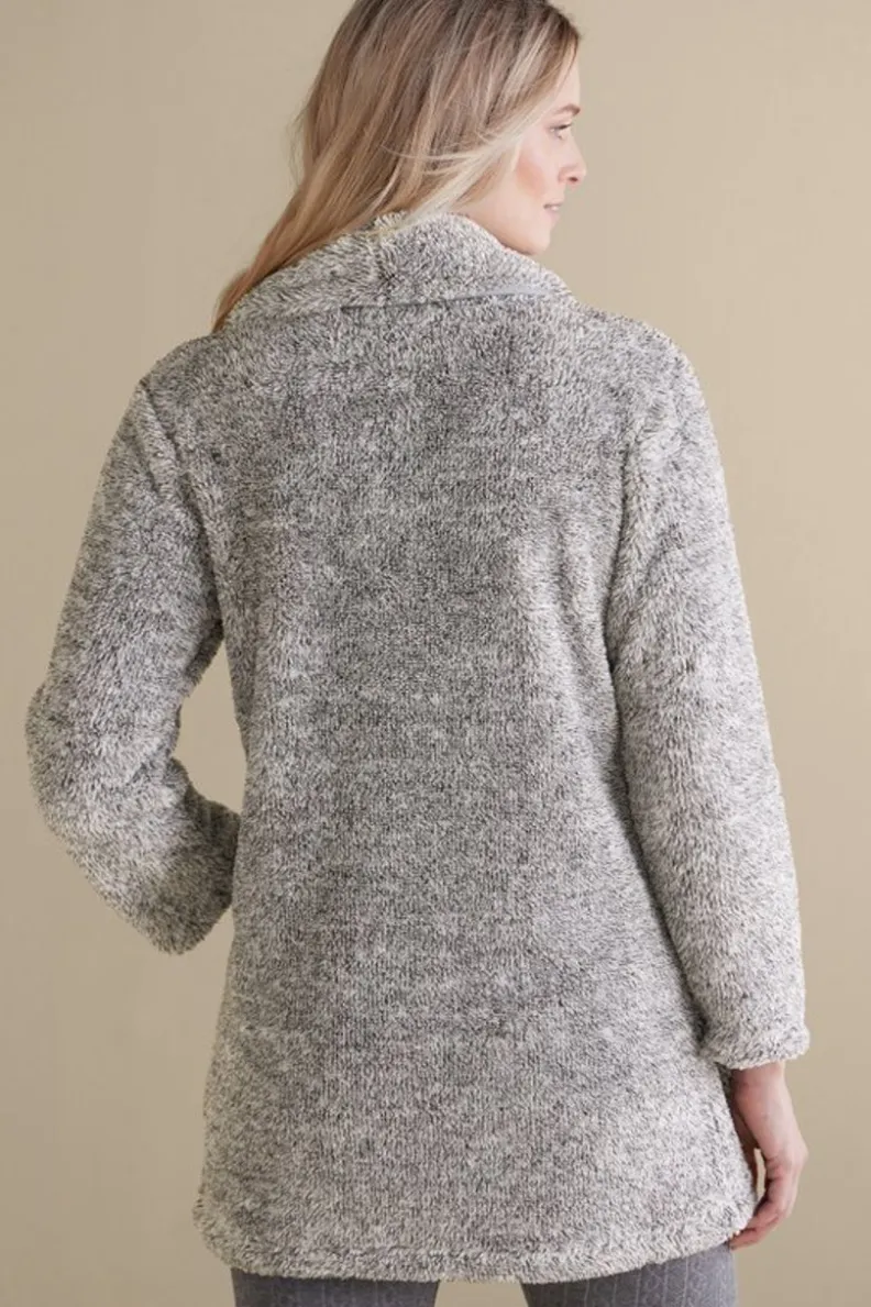 Abrigos y Chaquetas | Entornos Suaves - Cardigán Exquisito de Lujo, Abrigo de Punto Ultra Suave con Diseño Elegante para Mujer