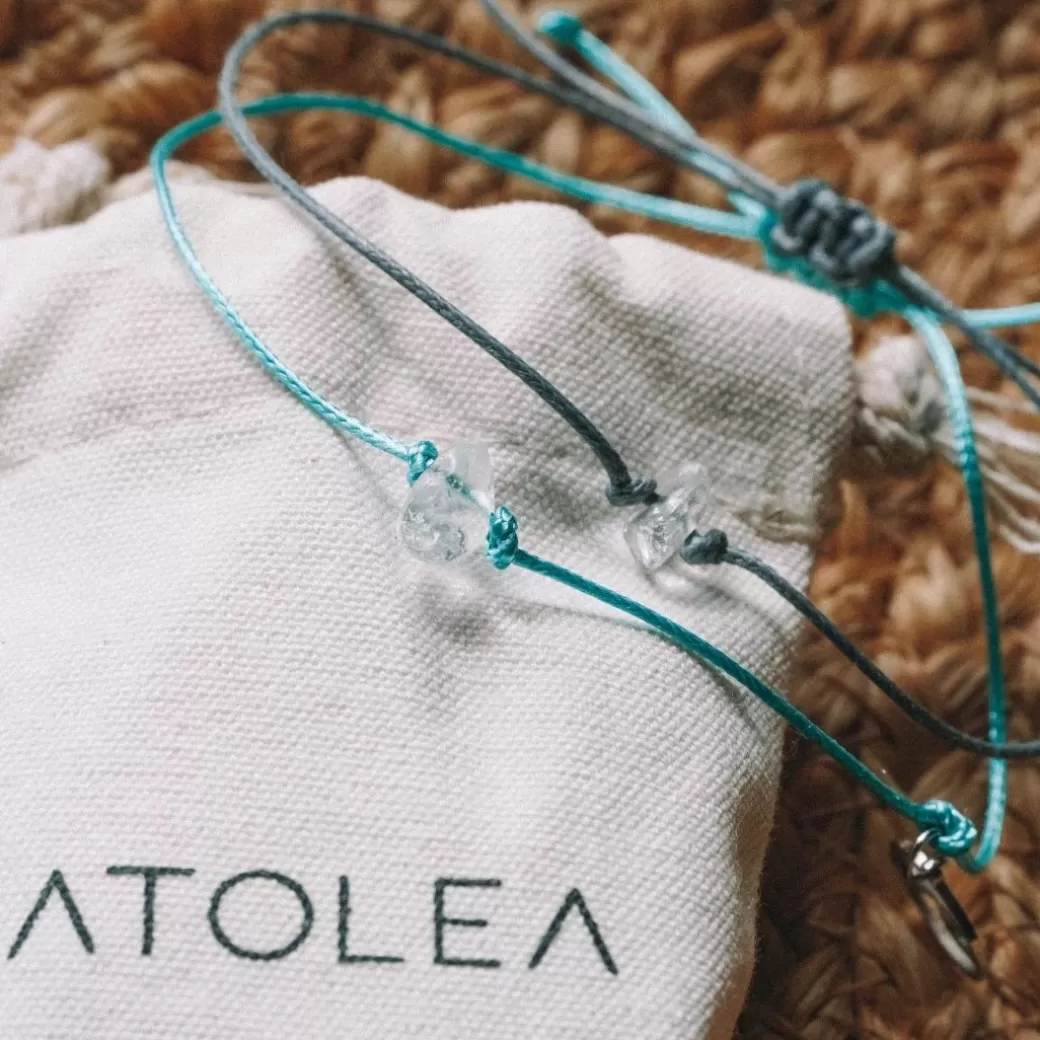 Pulseras Hermanas para Amantes del Mar - Diseño Exclusivo Atolea Jewelry