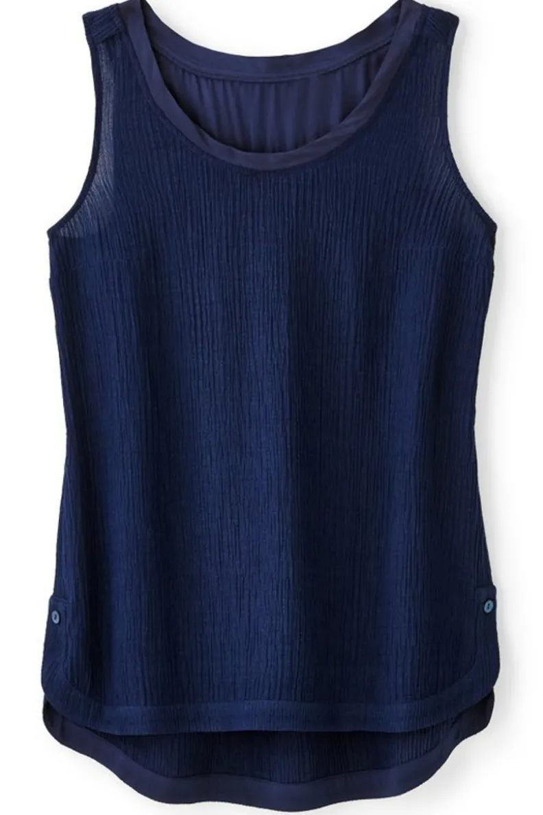 Camiseta Oceánica de Gasas Suaves - Confort y Estilo por Soft Surroundings