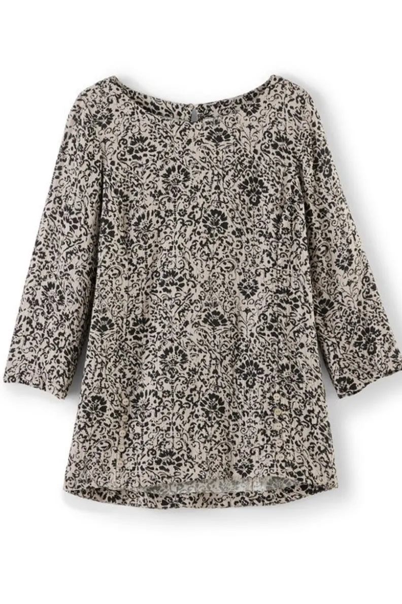 Elegante Túnica Oceo en Gasas Suaves - Conjuntos de Blusas y Leggings para Estilo Cómodo - Soft Surroundings