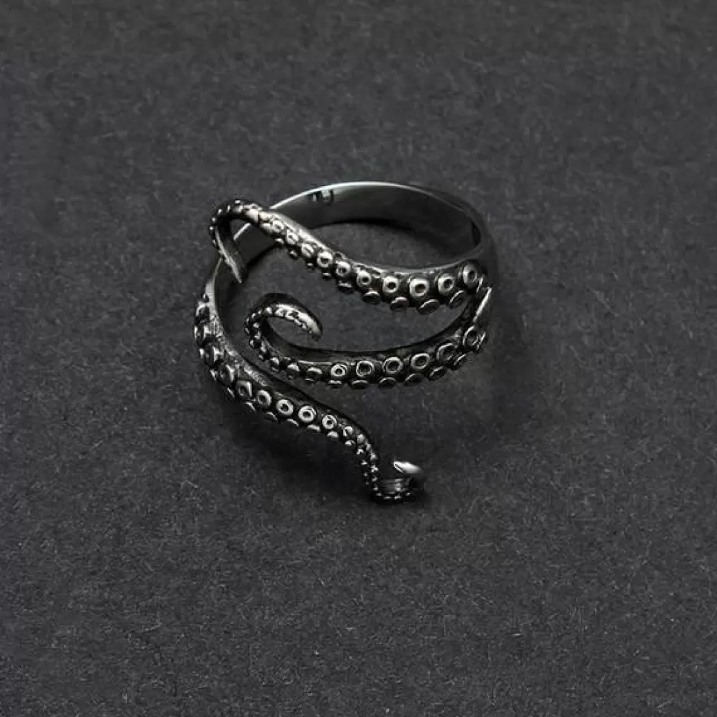Anillo Exquisito de Pulpo Marino - Oferta Limitada en Joyas Atolea