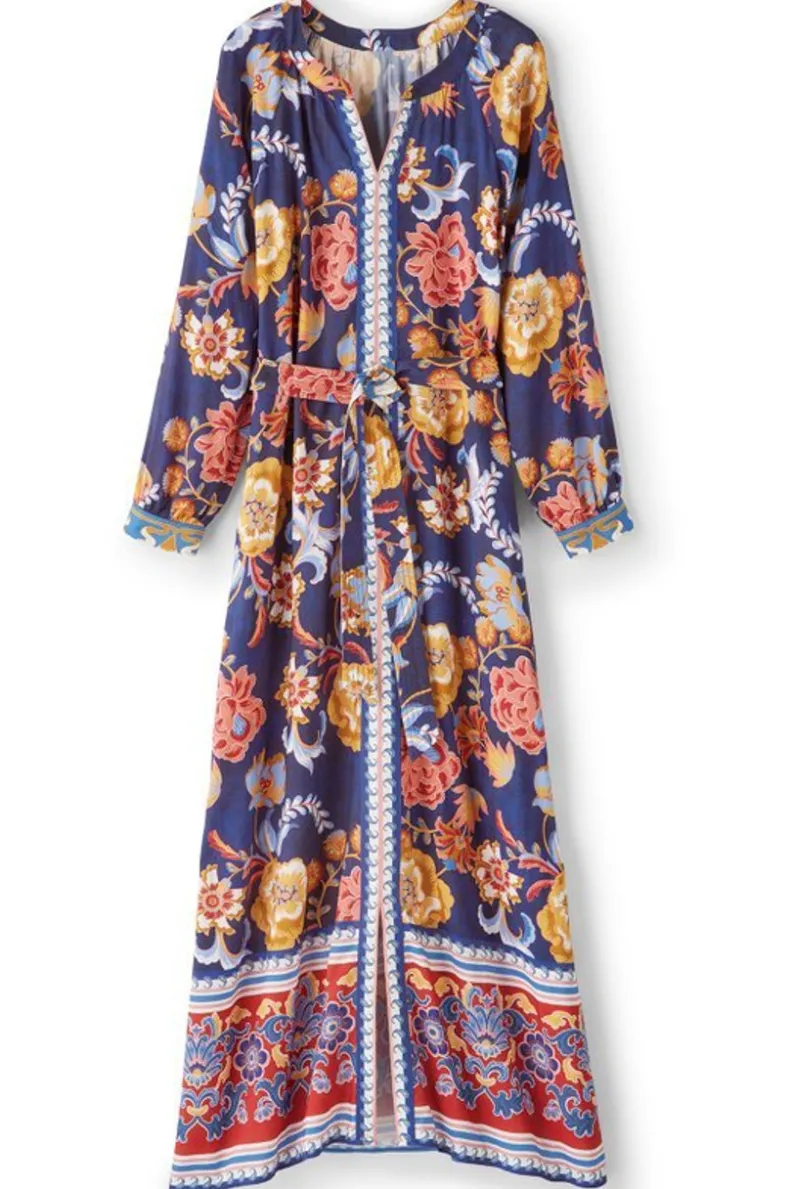 Vestido Largo Veraniego Ohana - Diseño Floral Akrotiri by Soft Surroundings