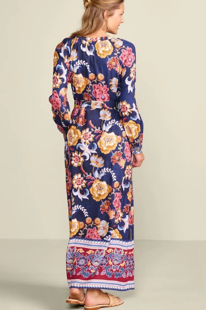 Vestido Largo Veraniego Ohana - Diseño Floral Akrotiri by Soft Surroundings