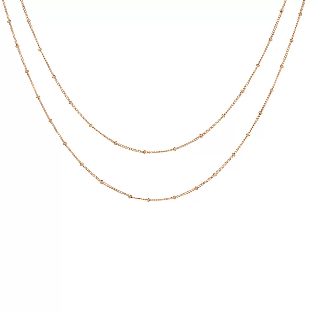 Collar Elegante Ornos con Capas Superpuestas | Joyería Atolea - Estilo Moderno y Precio Accesible