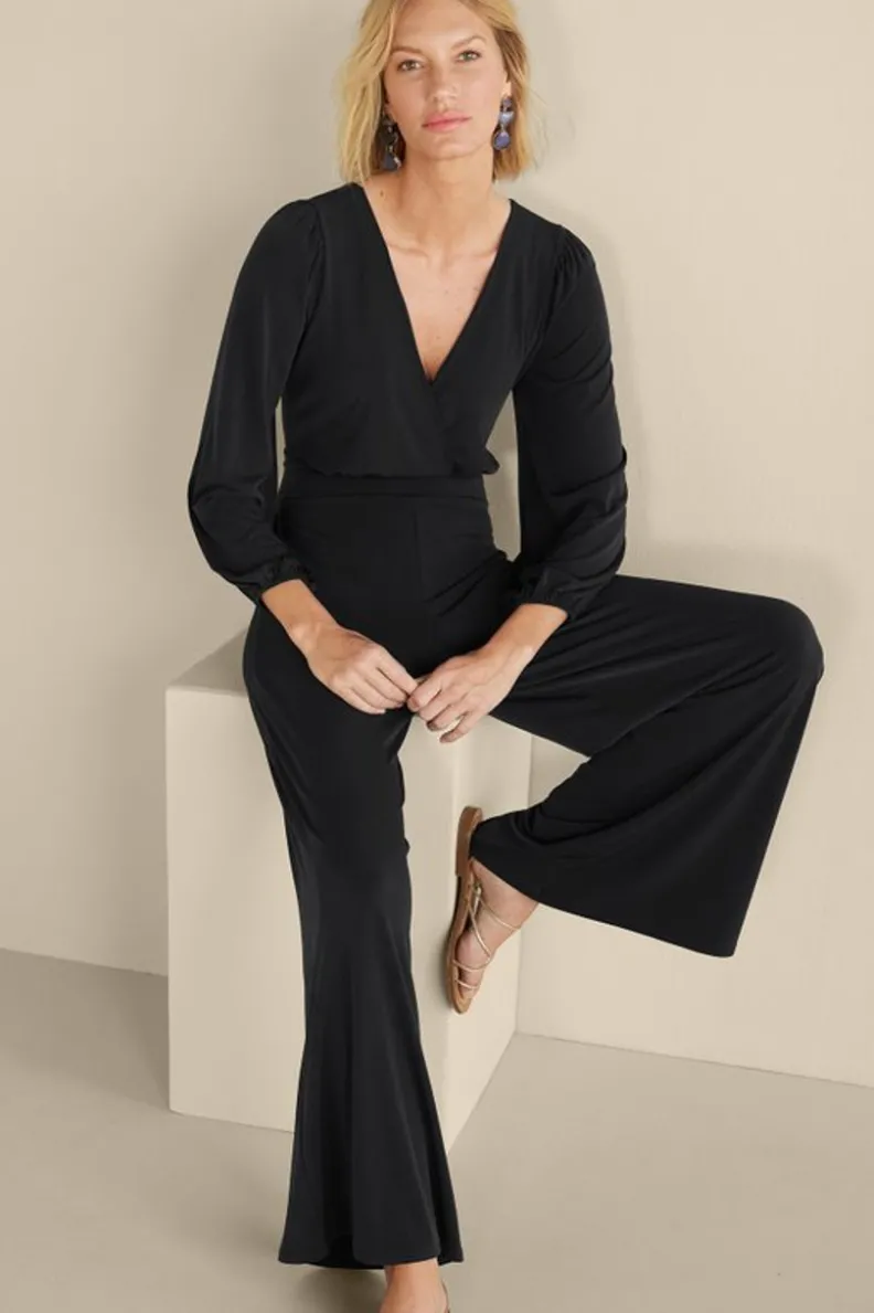 Mono Penelope de Manga Larga - Diseño Cómodo para Mujer | Colección Soft Surroundings | Vestidos y Enterizos Estilosos