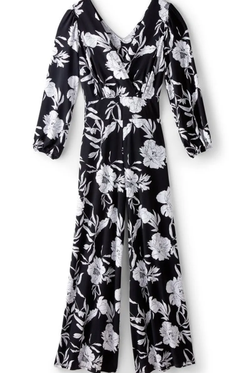 Mono Penelope de Manga Larga - Diseño Cómodo para Mujer | Colección Soft Surroundings | Vestidos y Enterizos Estilosos