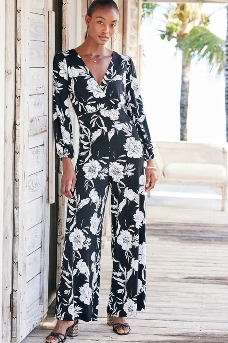 Mono Penelope de Manga Larga - Diseño Cómodo para Mujer | Colección Soft Surroundings | Vestidos y Enterizos Estilosos