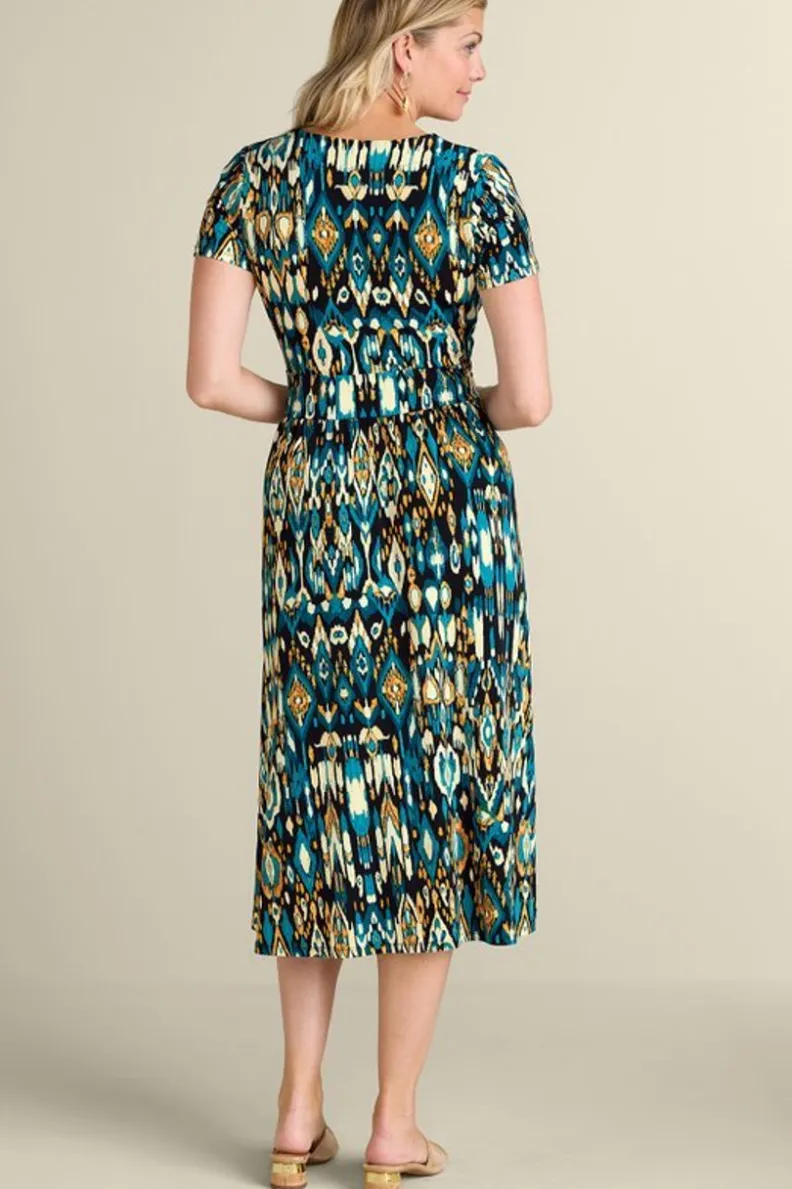 Vestido Midilargo Penelope con Toque Bohémico - Soft Surroundings en Tejido Fluido Primaveral