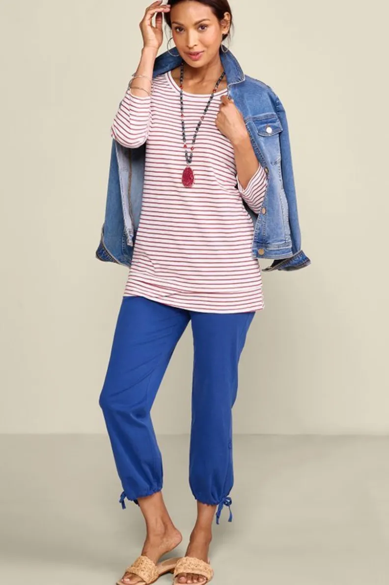 Blusas y Túnicas Casuales con Leggings - Conjunto Cómodo Petunia de Soft Surroundings