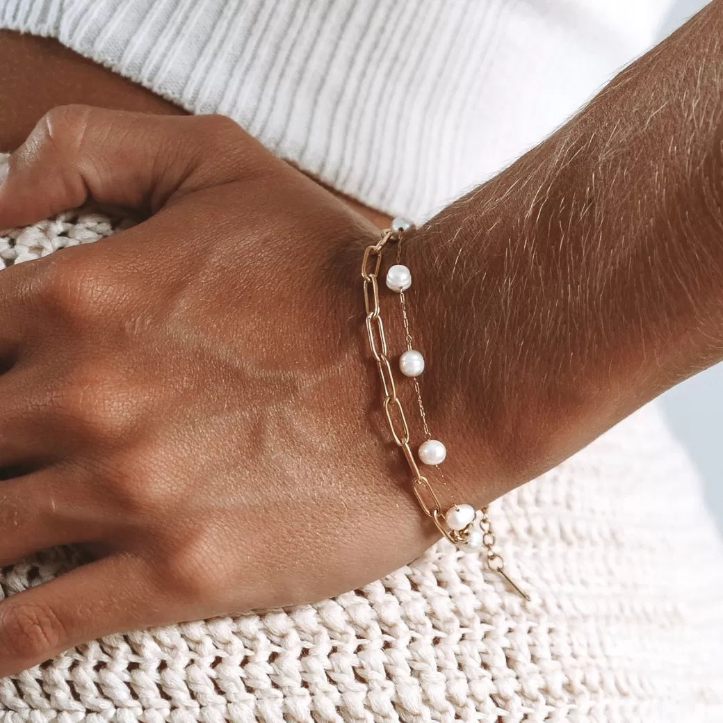 Pulsera de Perlas Naturales de Positano - Oferta Especial en Joyería Atolea