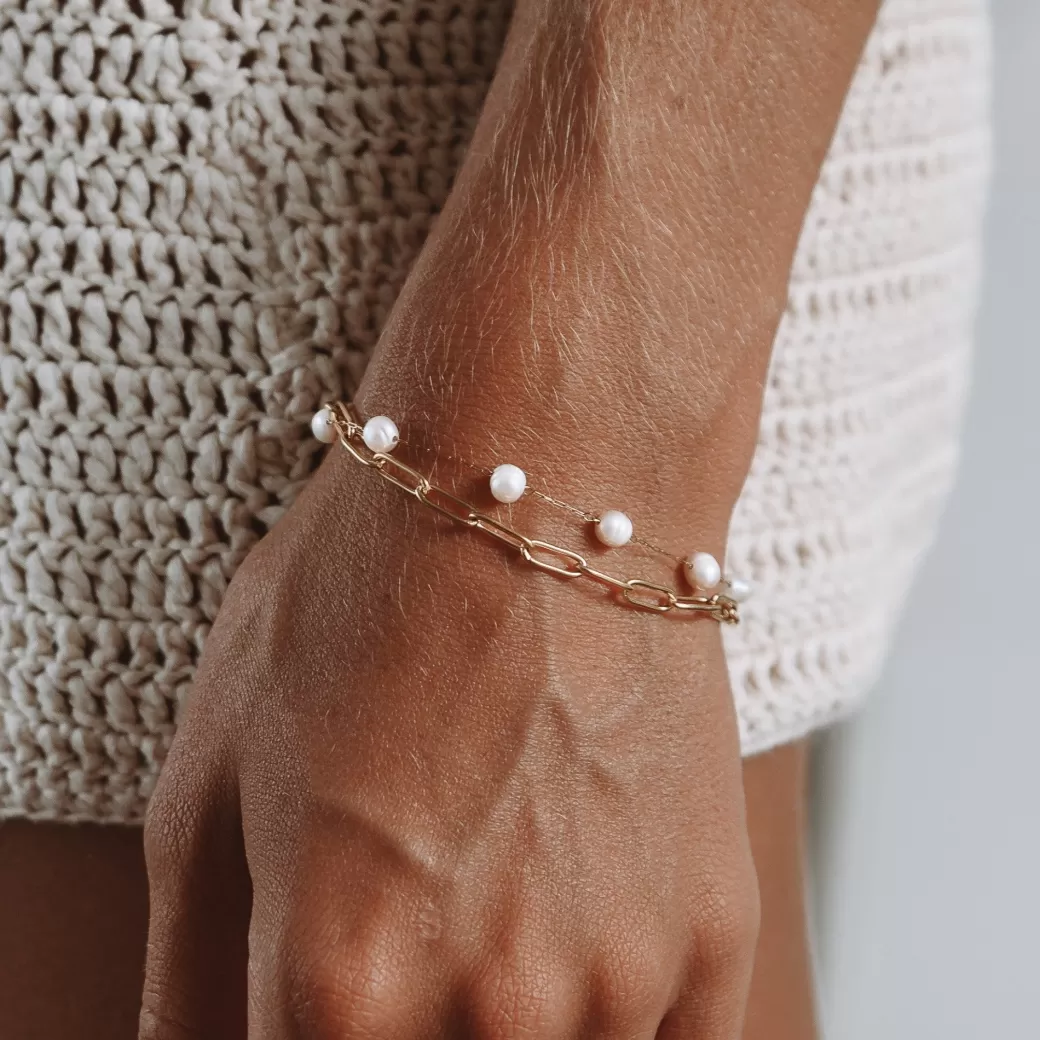 Pulsera de Perlas Naturales de Positano - Oferta Especial en Joyería Atolea