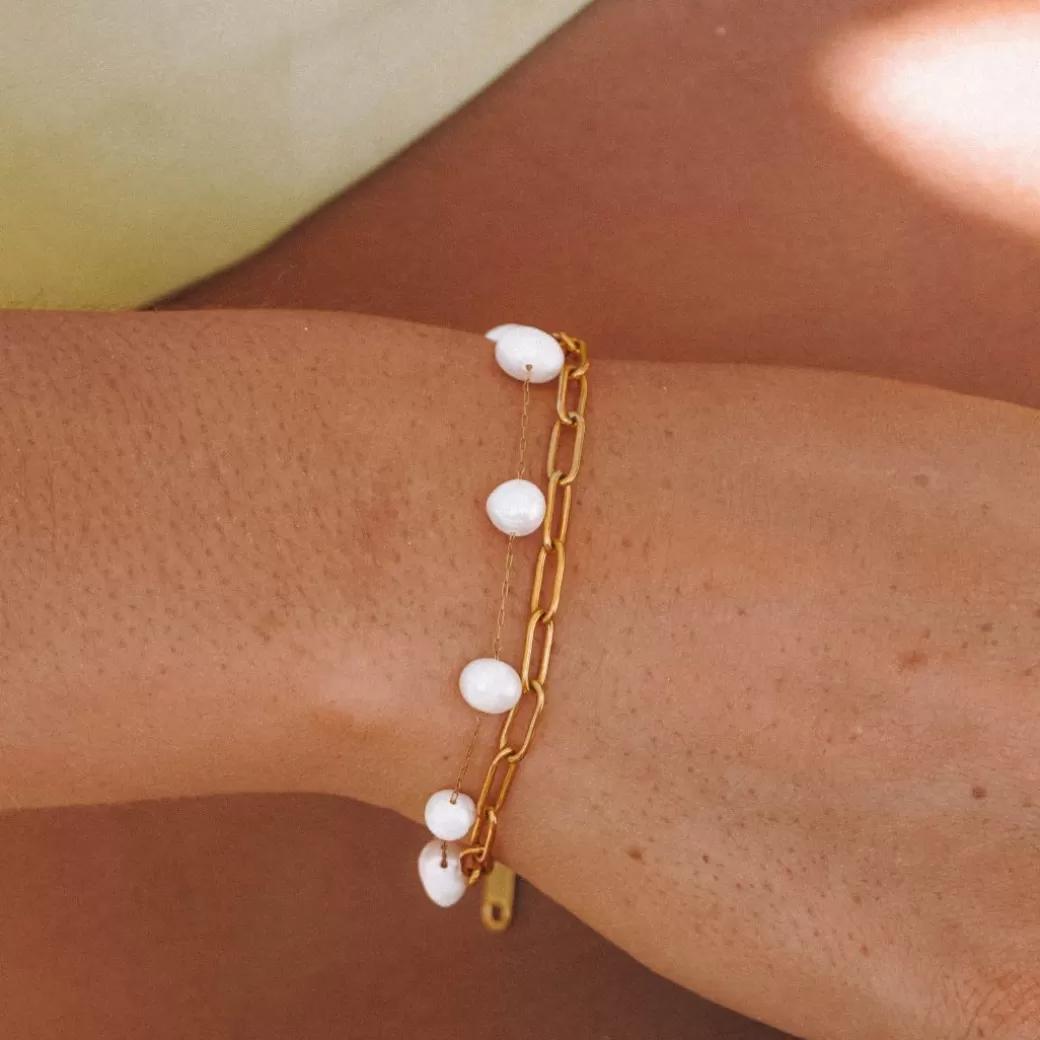 Pulsera de Perlas Naturales de Positano - Oferta Especial en Joyería Atolea