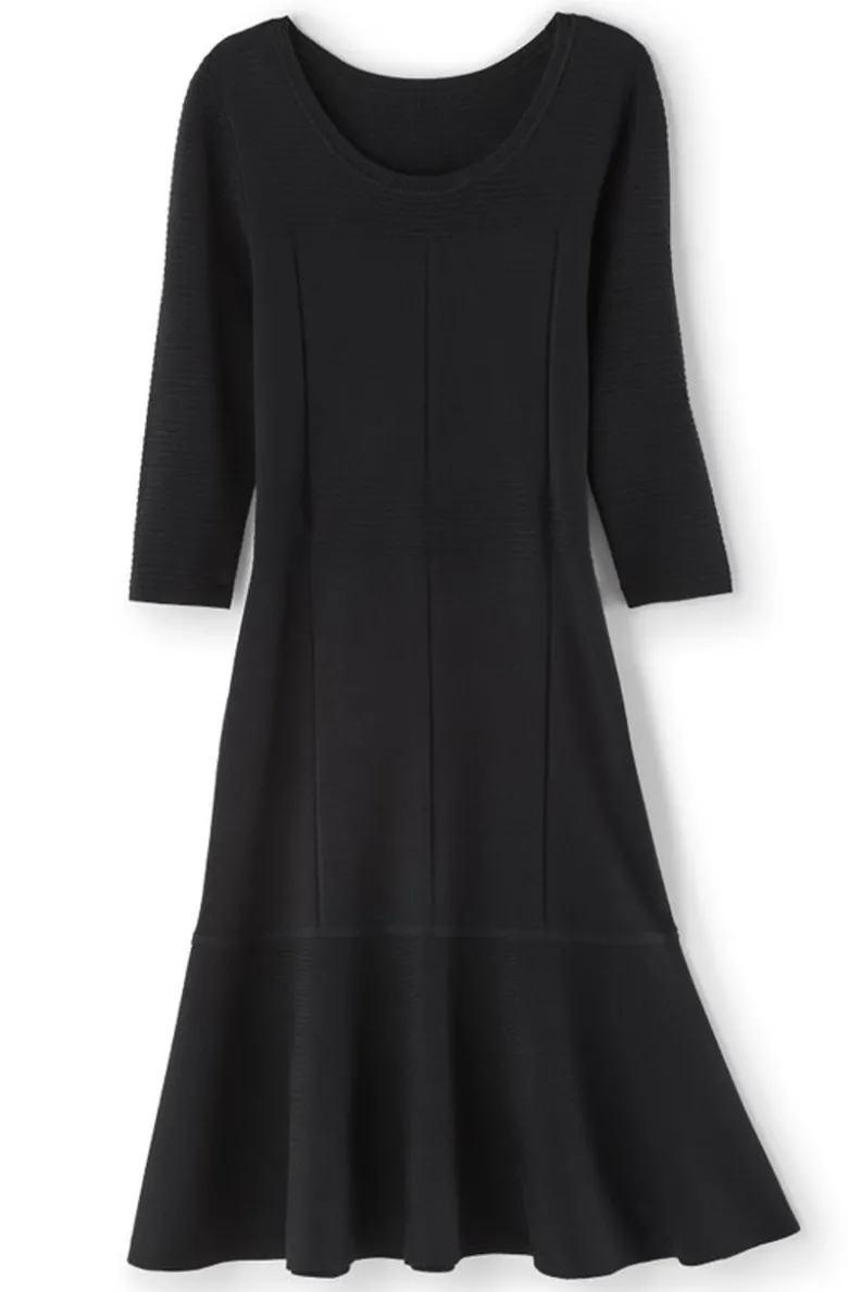 Vestido Raffinato Ébano - Elegancia suave y envolvente de Soft Surroundings