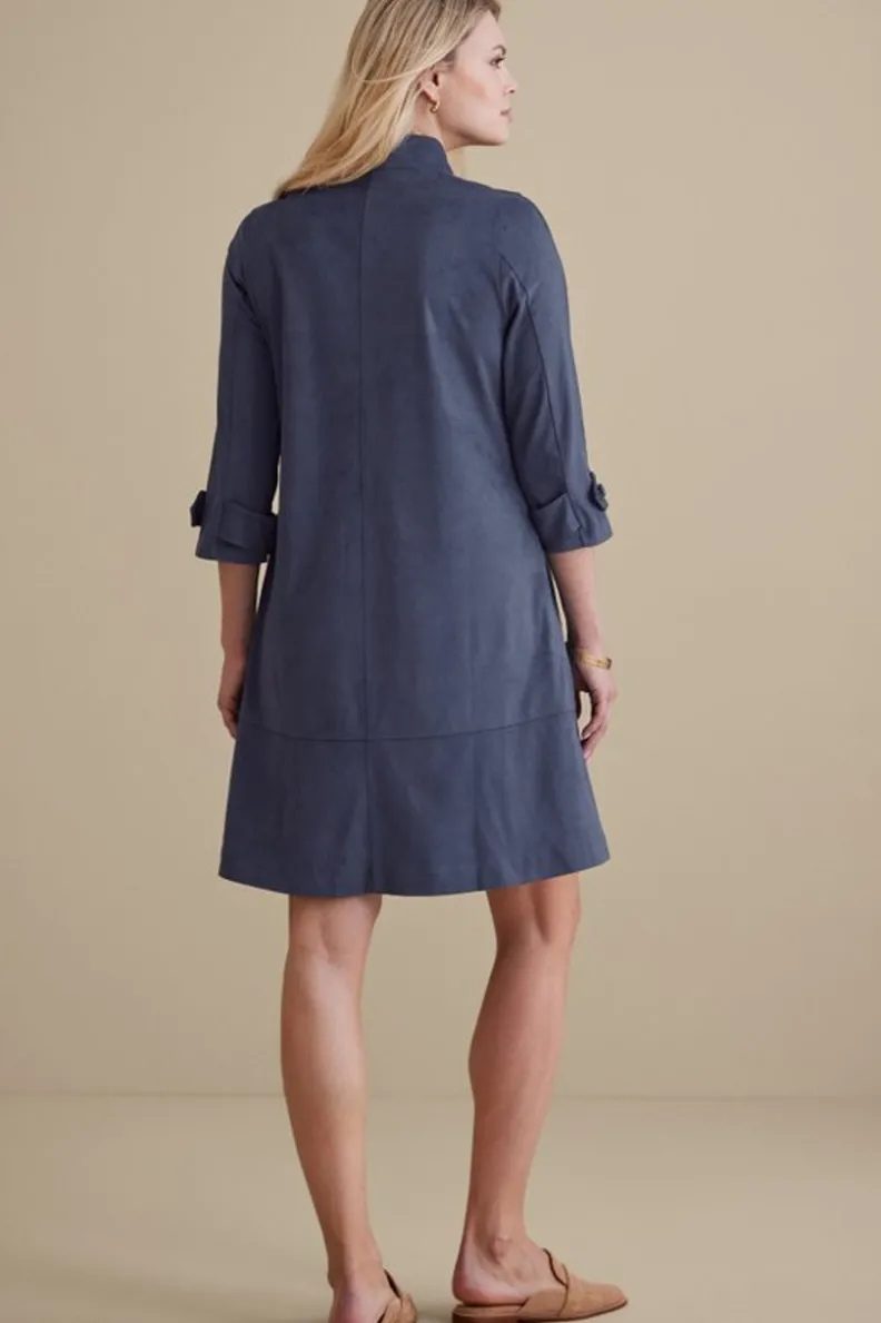 Vestido Rani en Piel Ecológica - Diseño Versátil de Soft Surroundings para Mujer