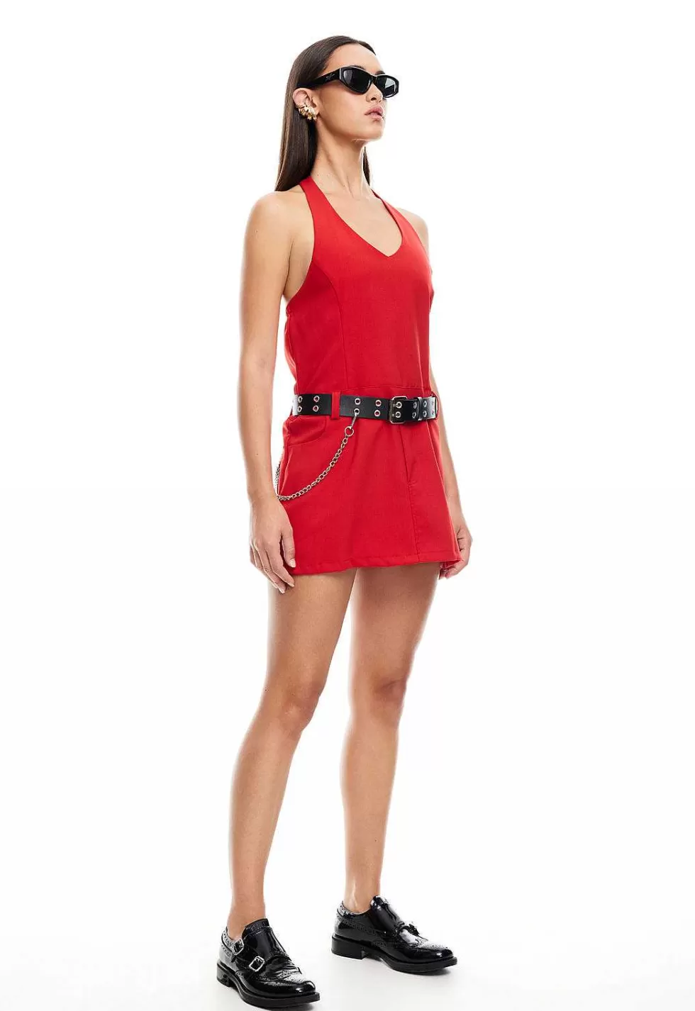 Vestido Mini Reign de la Leona - Elegancia Feroz para Noches Inolvidables