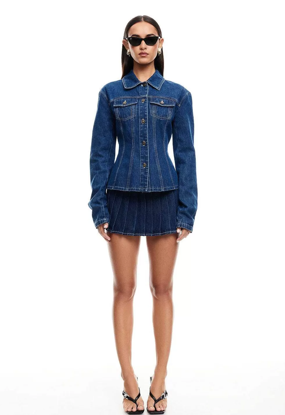 ¡Chaqueta de Denim con Estampado de Leona Motera - Oferta Especial Limitada!