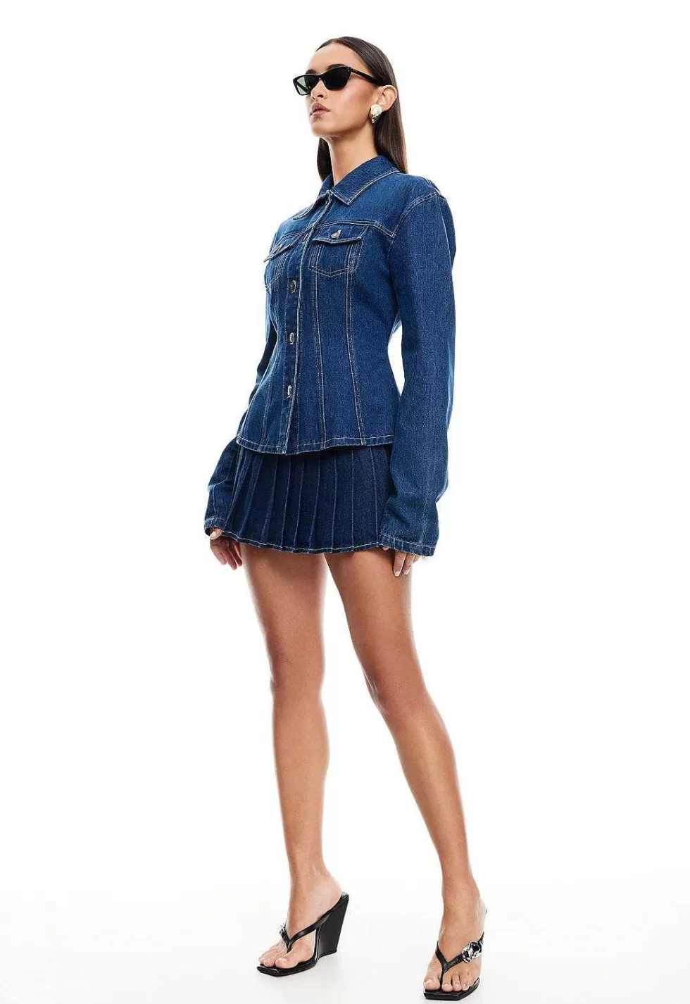 ¡Chaqueta de Denim con Estampado de Leona Motera - Oferta Especial Limitada!