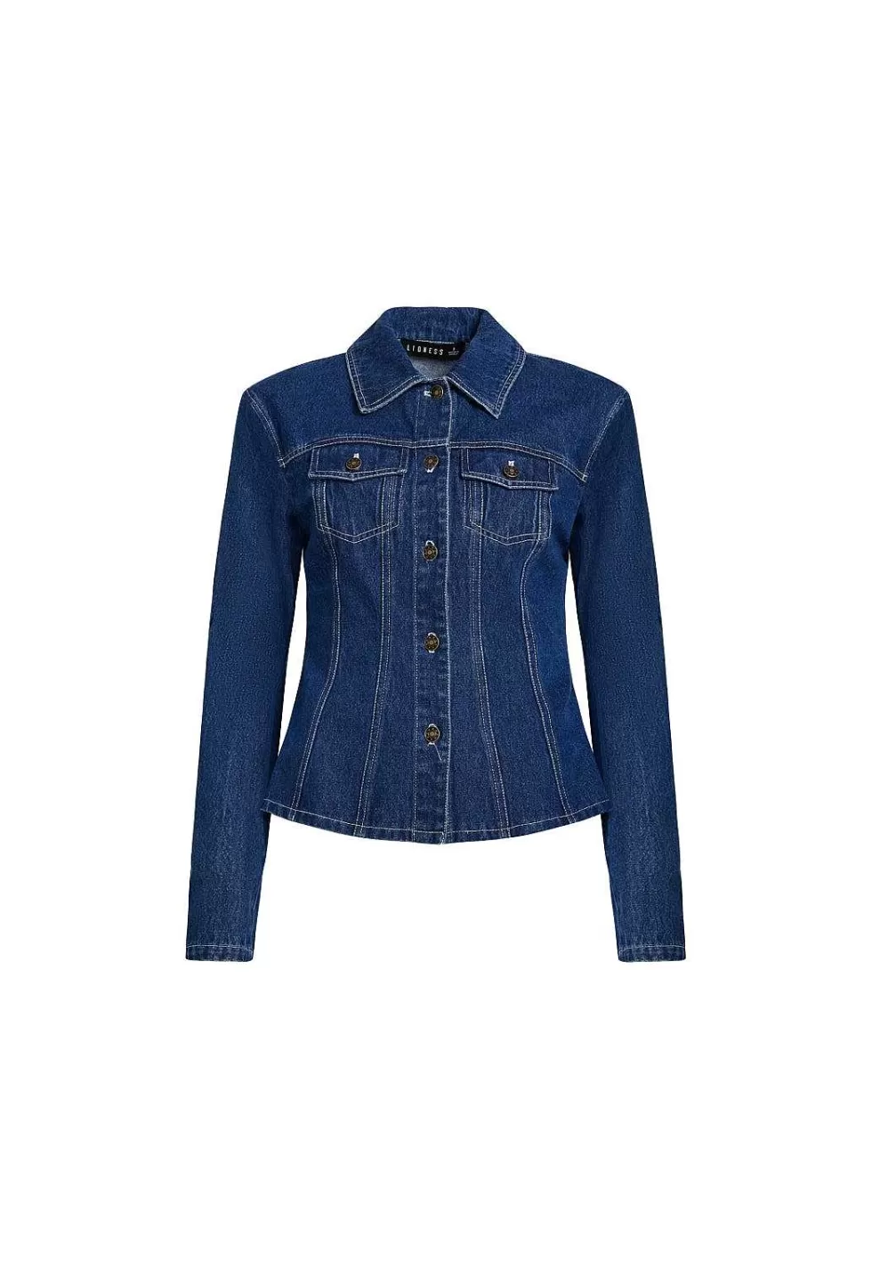 ¡Chaqueta de Denim con Estampado de Leona Motera - Oferta Especial Limitada!