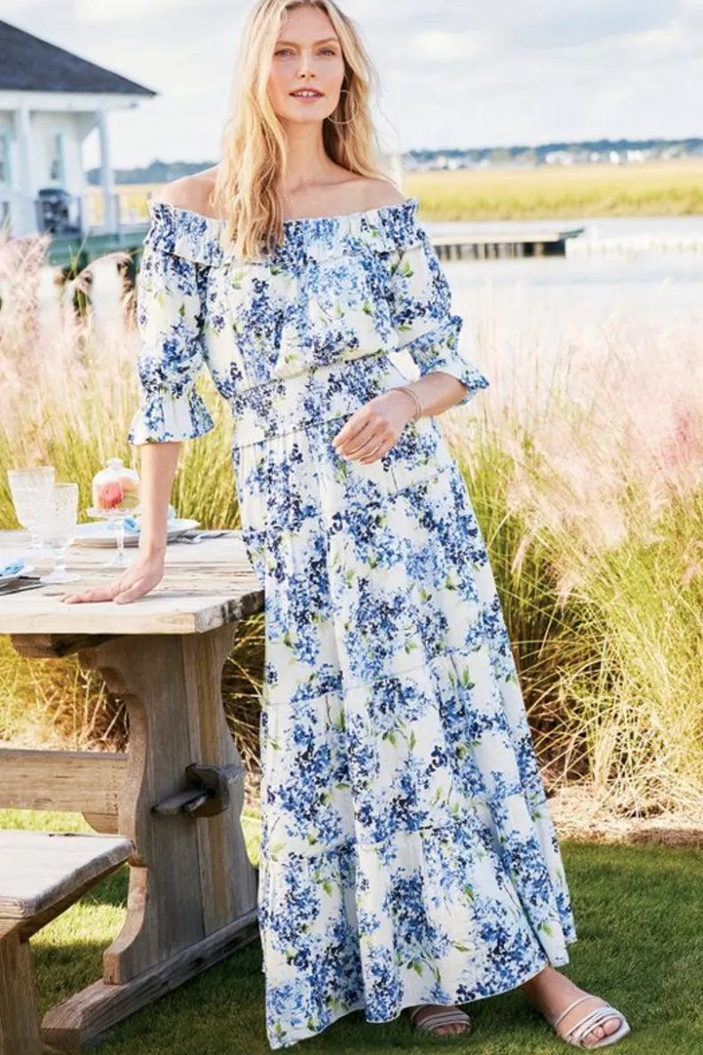 Vestido Largo Fluido Rosana en Tono Glicina Suave - Elegancia Primaveral con Comodidad Entornos Suaves