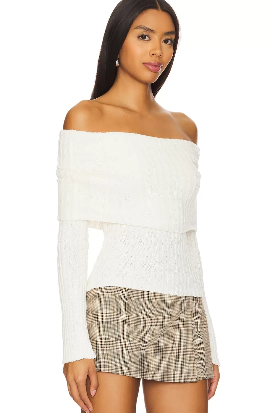 Lovers + Amigos - Jersey Sade de Punto | Diseño Cómodo con Detalles en V para Mujer