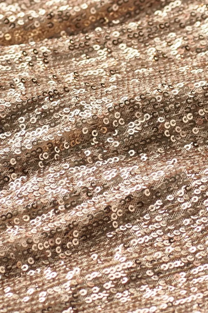 Vestido Sancerre con Destellos Dorados - Elegancia Brillante de Soft Surroundings