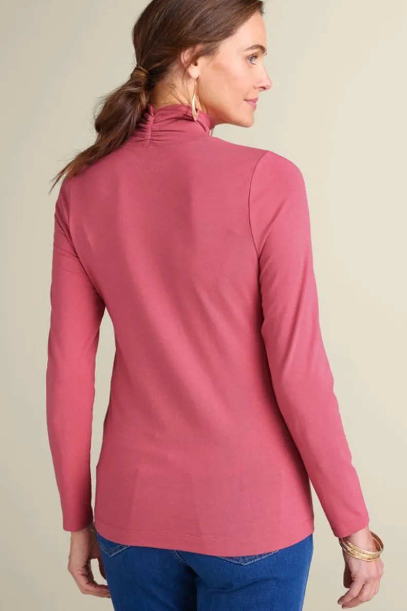 Jerséis Sandie de Punto Acogedor - Cuello Alto con Detalles Soft Surroundings